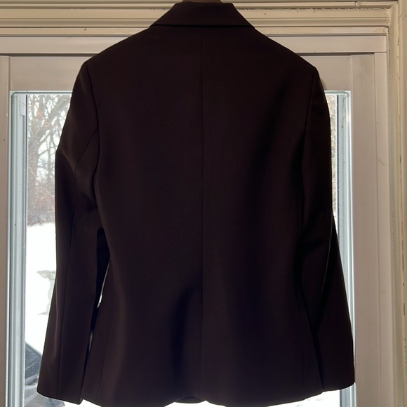 United Colors of Benetton Women’s Y2K Brown Suit Jacket, Excellent Condition, 10 - Picture 7 of 8